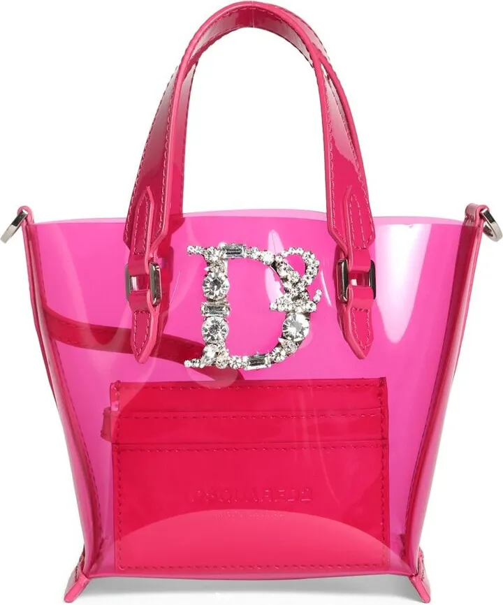 D2 crystal statement shopping bag