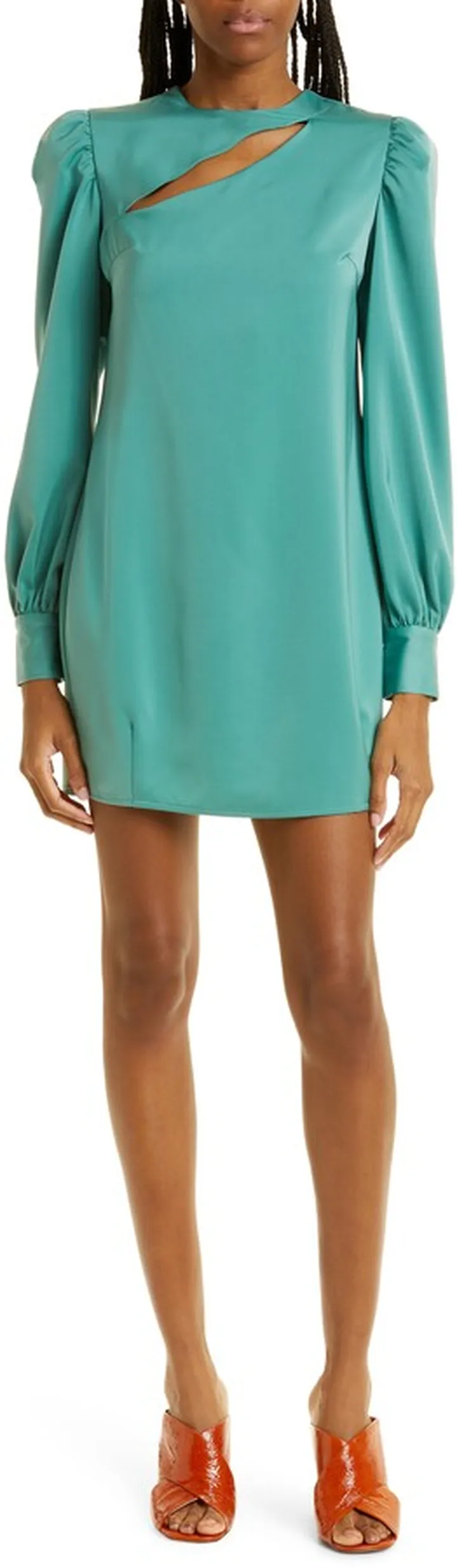 Belle Cutout Long Sleeve Minidress
