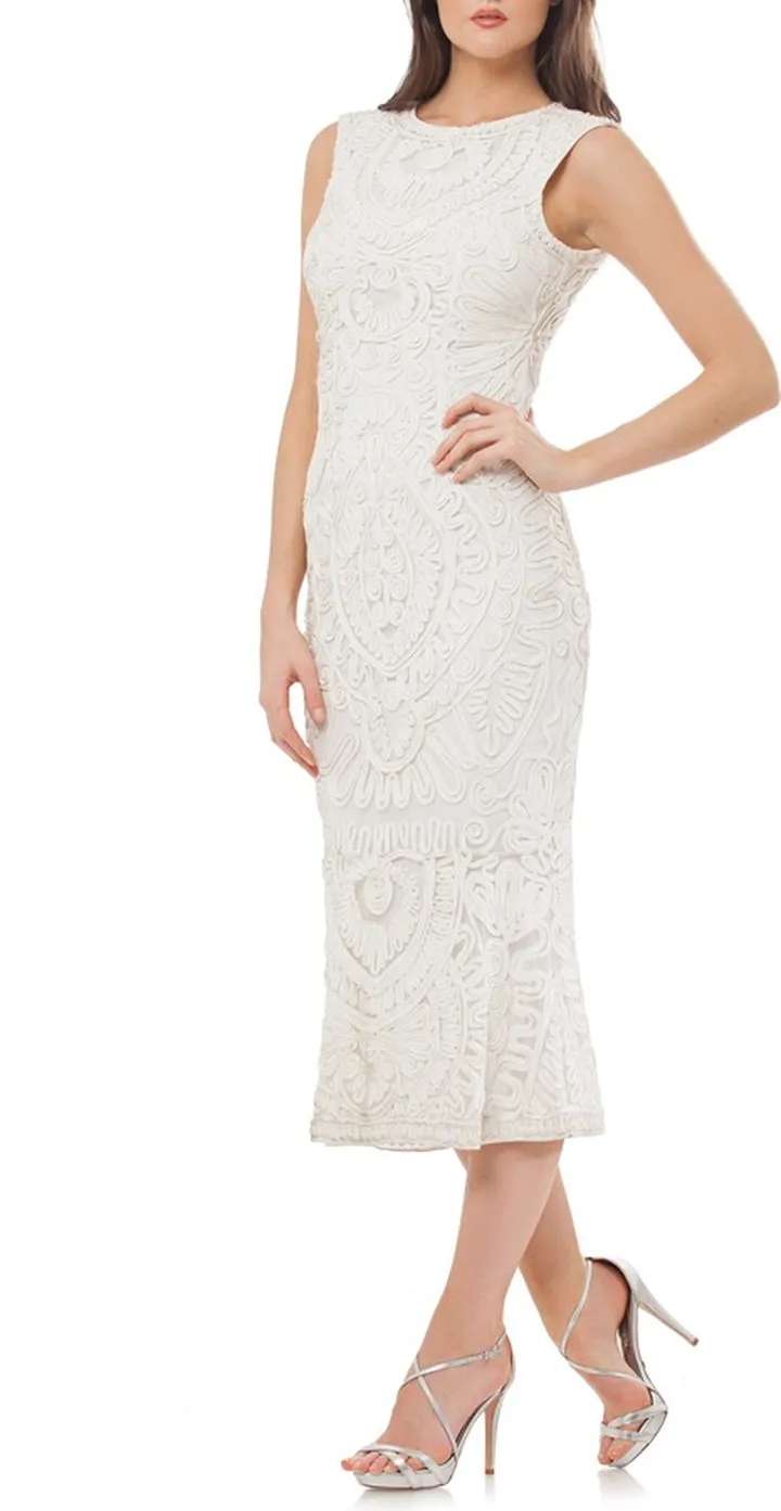 Soutache Mesh Dress