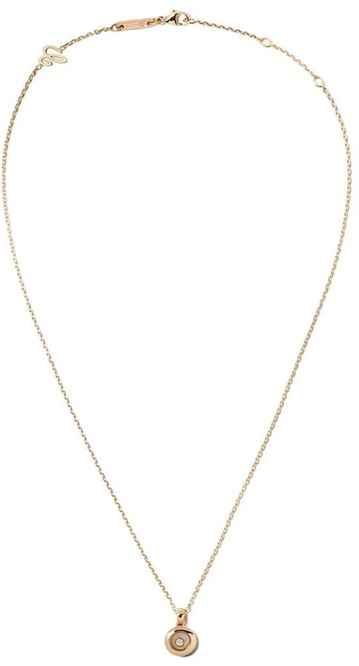 18kt rose gold Happy Diamonds Icons pendant