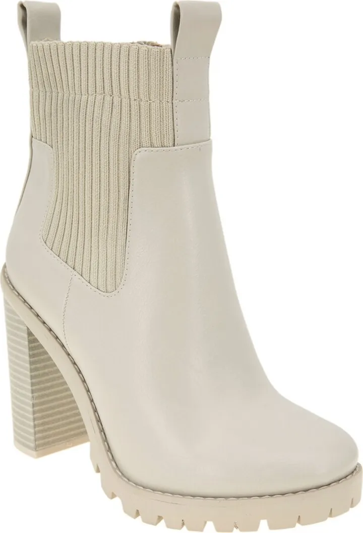 BCBGeneration Women's Prali Lug Sole Chelsea Bootie Women's Shoes