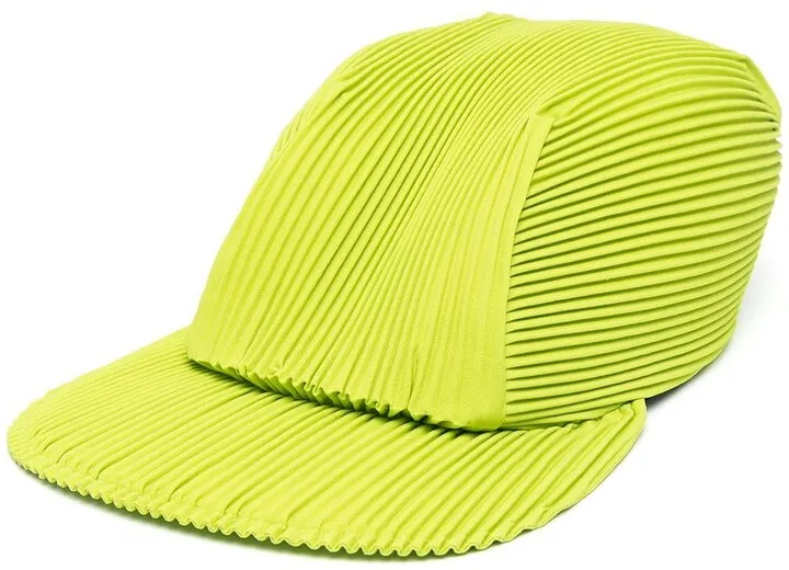 Pleated Cinched Back Cap