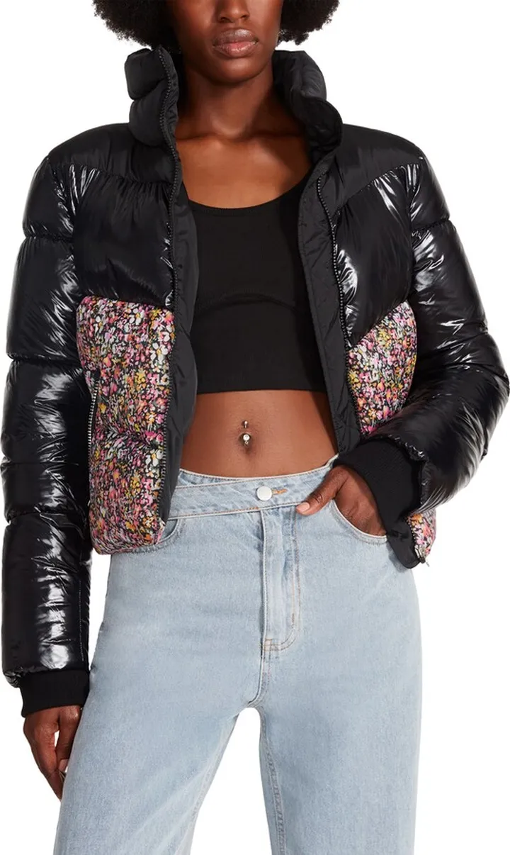 Ariana Floral Puffer Coat