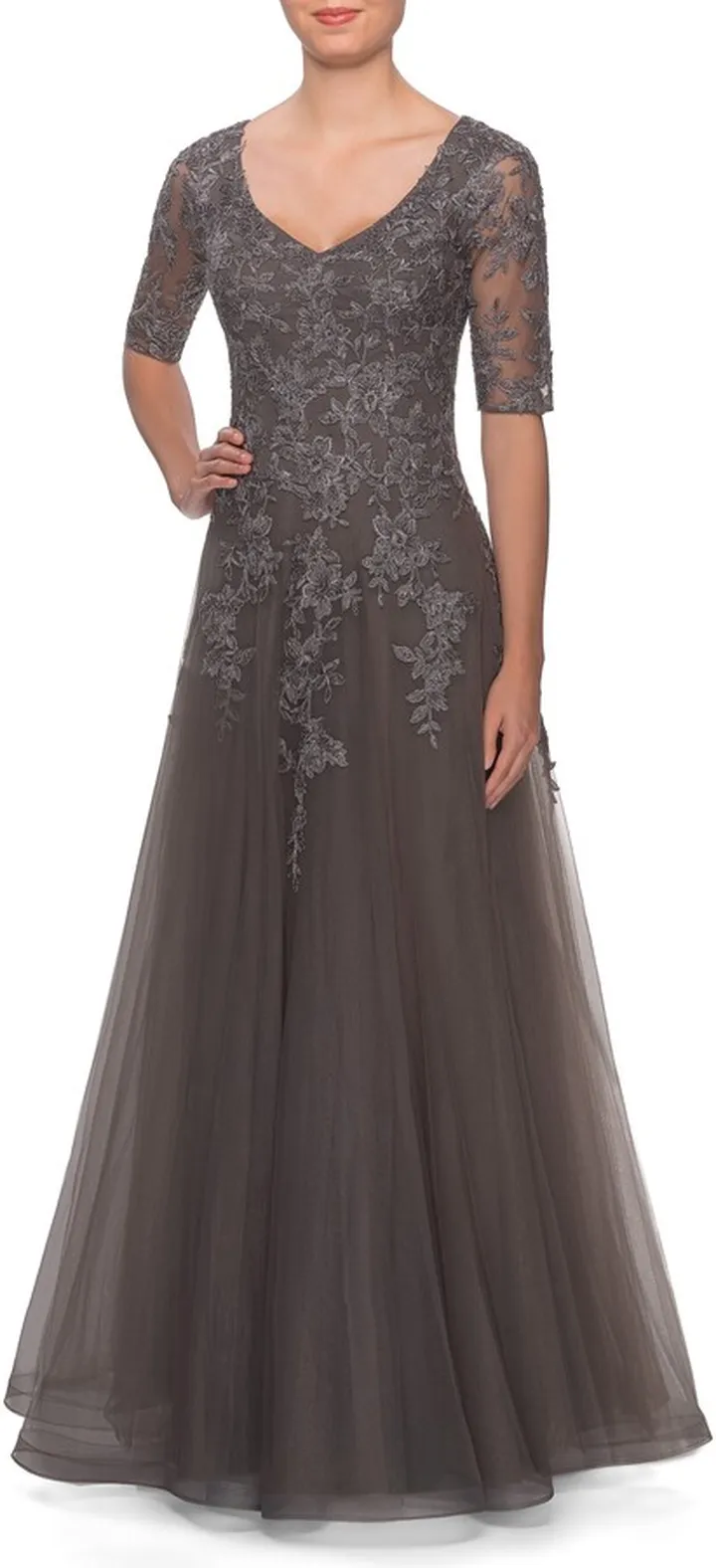 Lace & Tulle Gown