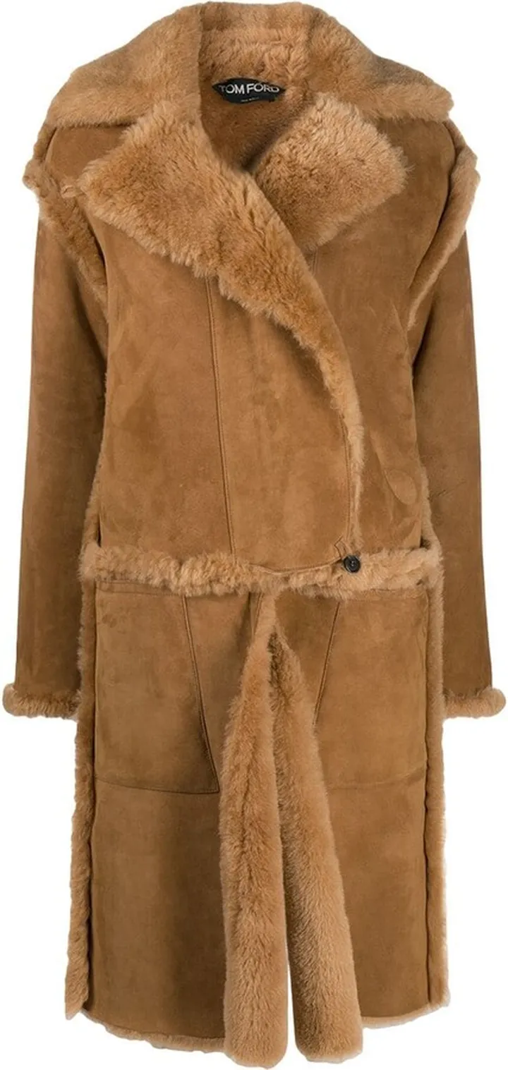 Oversized Shearling Coat