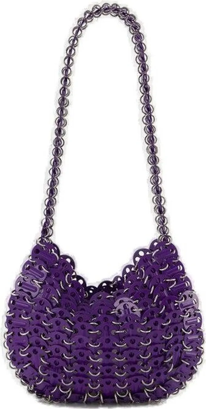 Paco Rabanne Moon 1969 Disc Detailed Shoulder Bag