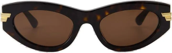Bottega Veneta Eyewear Cat-Eye Frame Sunglasses