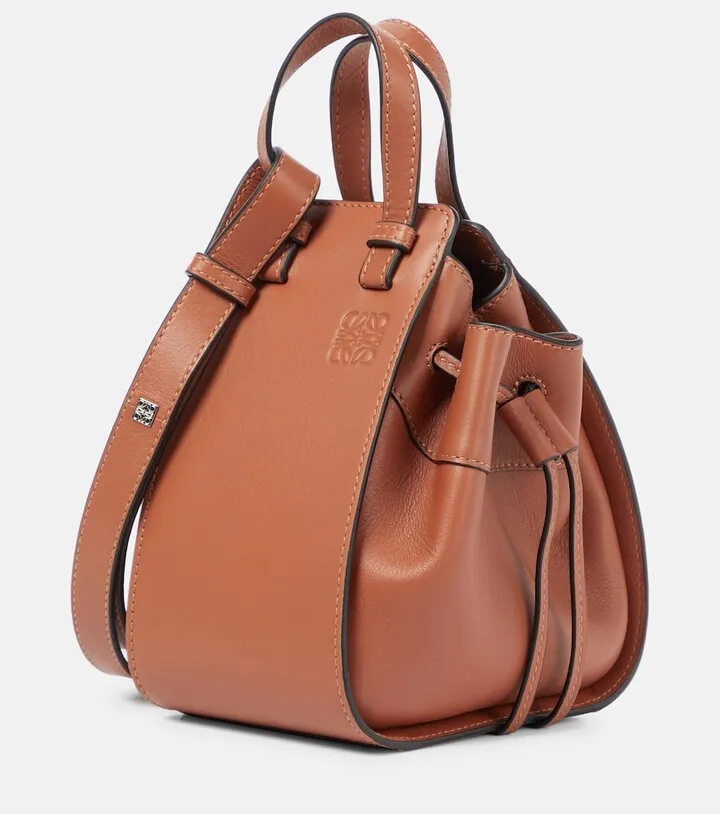 Hammock Mini leather shoulder bag