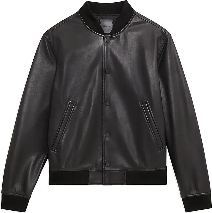 Leather Varsity Jacket