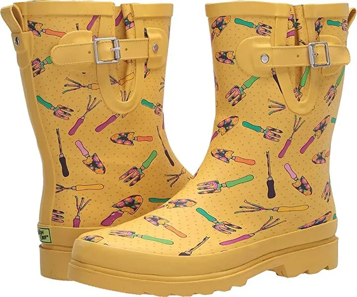 Western Chief Waterproof Mid Rain Boot (In the Garden) Women's Rain Boots