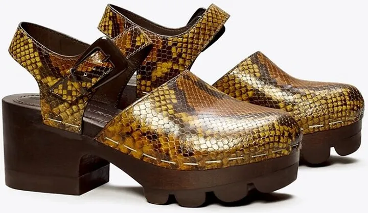 Lug-Sole Clog
