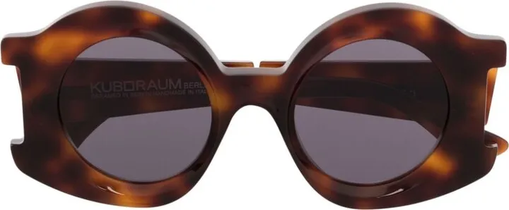 R4 round-frame sunglasses