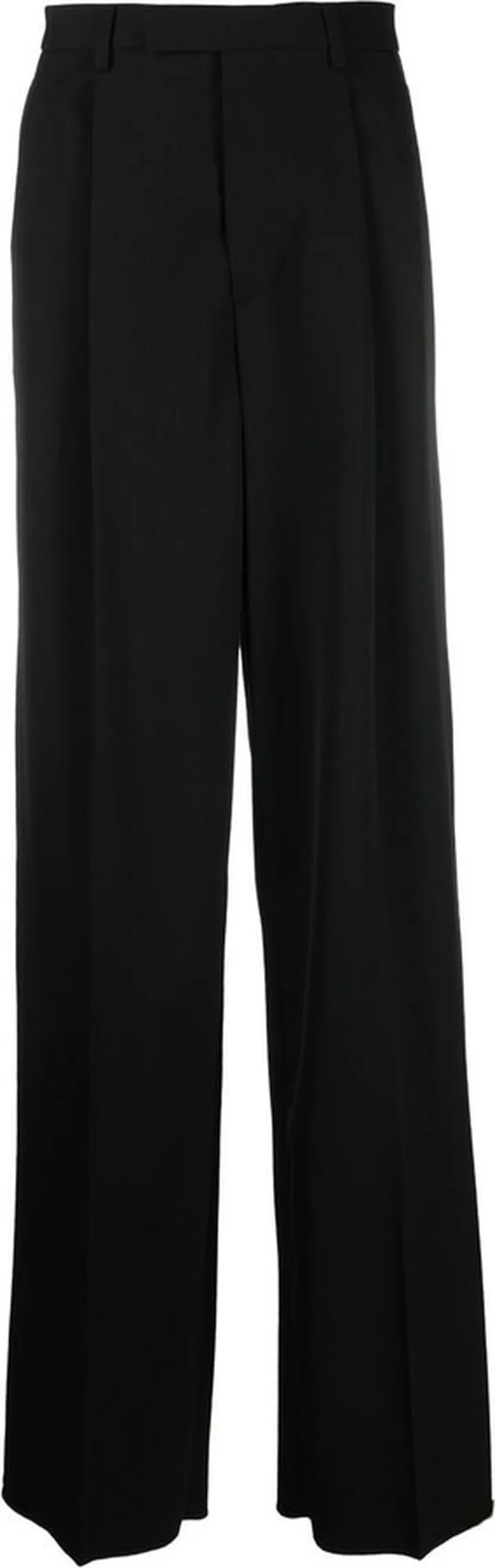 Wide-Leg Tailored Trousers