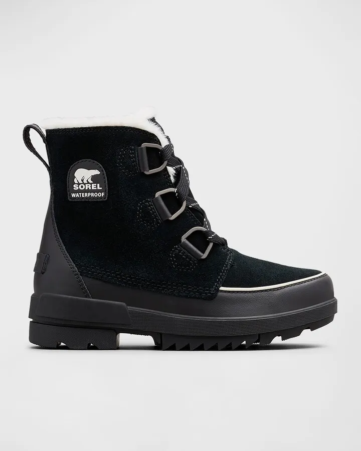 Tivoli Water-Resistant Suede Booties