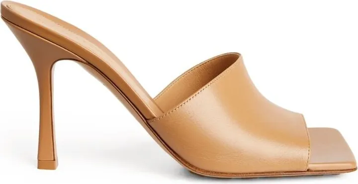 Bottega Veneta Leather Stretch Mules 90