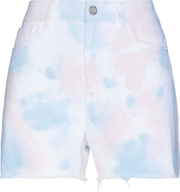 Denim Shorts White