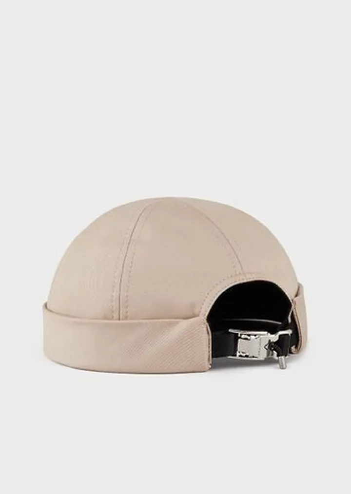 Stretch-cotton beanie