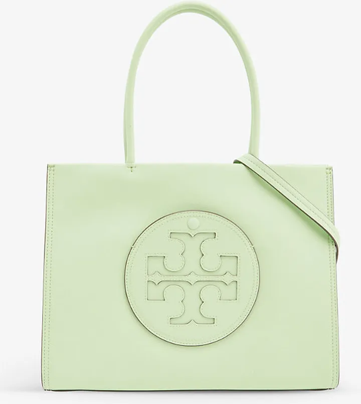 Womens Mint Leaf Ella Faux-leather Tote bag
