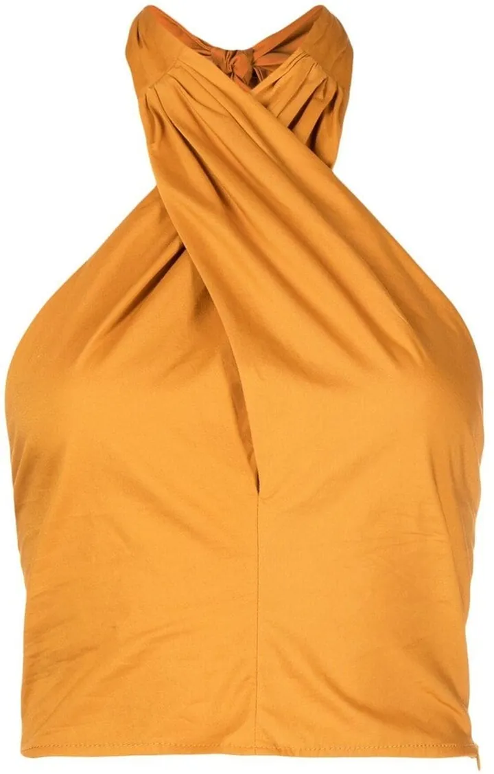 Kai halterneck crop top