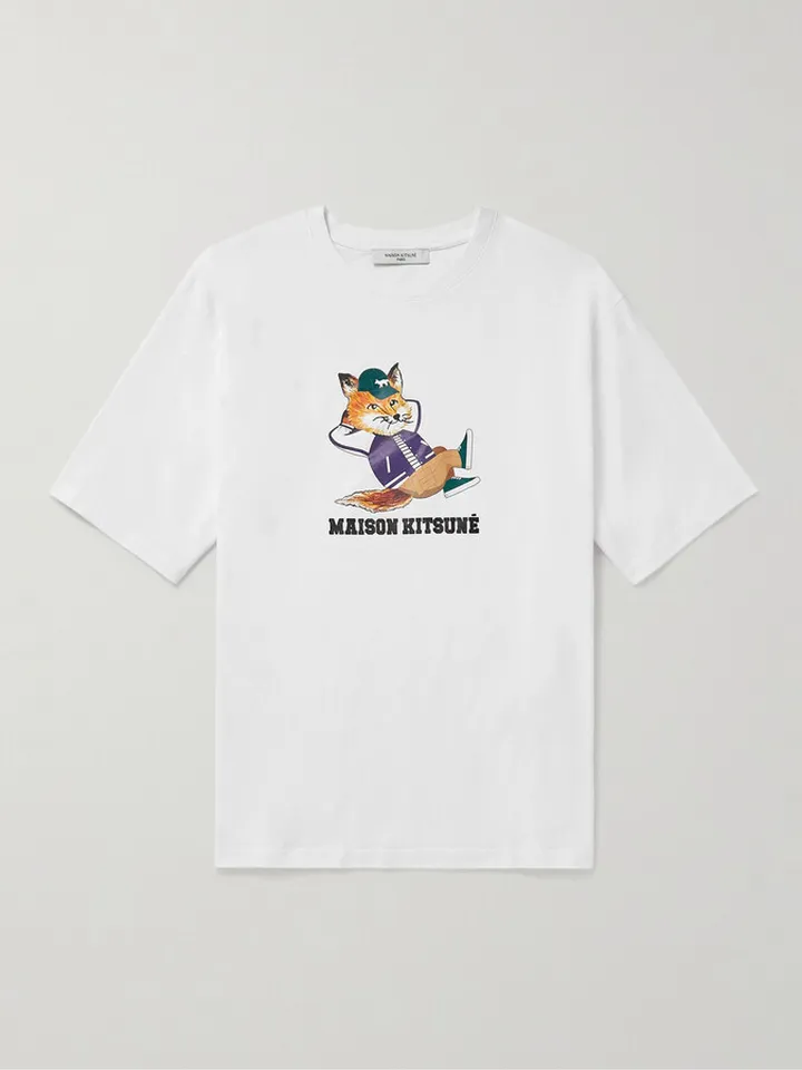 Logo-Print Cotton-Jersey T-Shirt