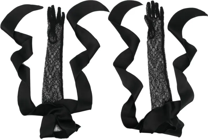 Lace Elbow-Length Gloves