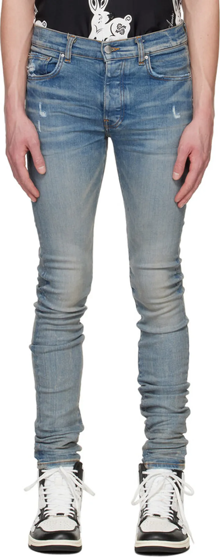 AMIRI Indigo Stack Jeans