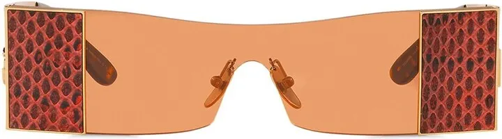 Sicilian Jungle rectangular-frame sunglasses