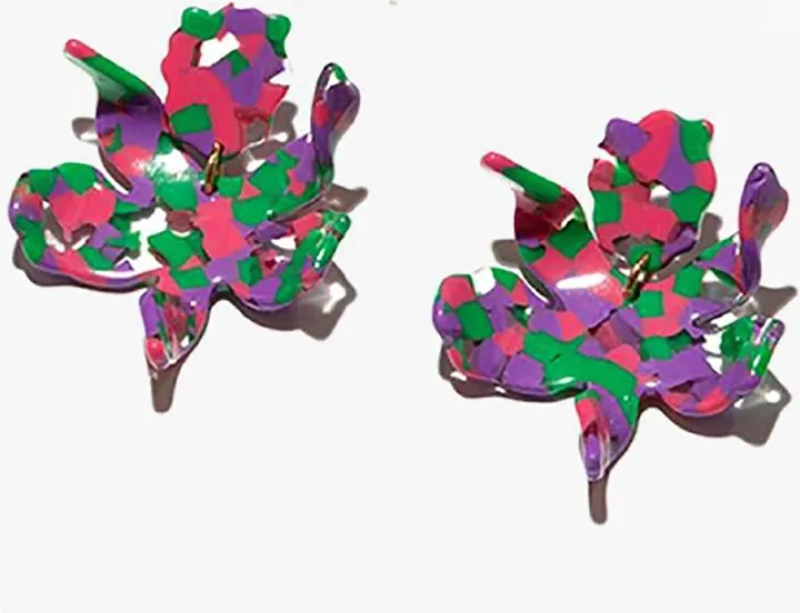 Tarte Small Paper Lily Earrings
