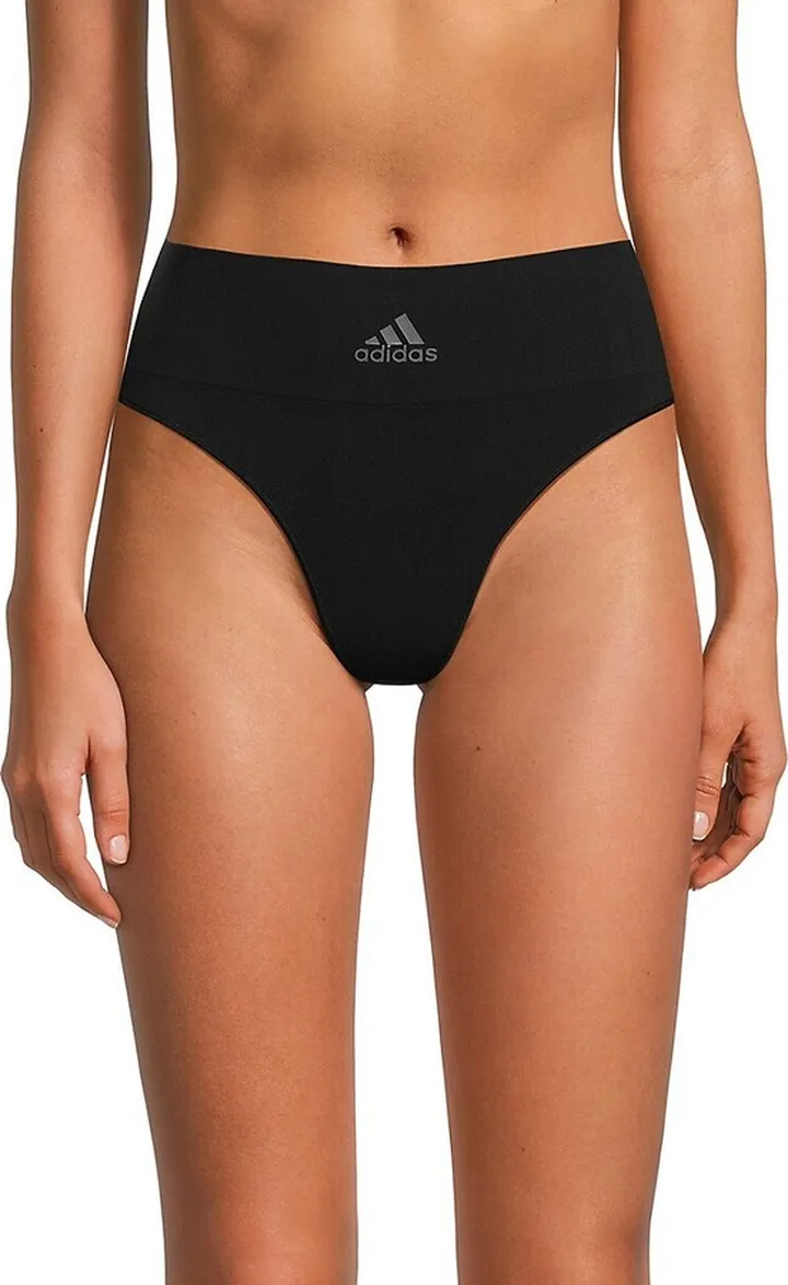 High Waist Logo Thong