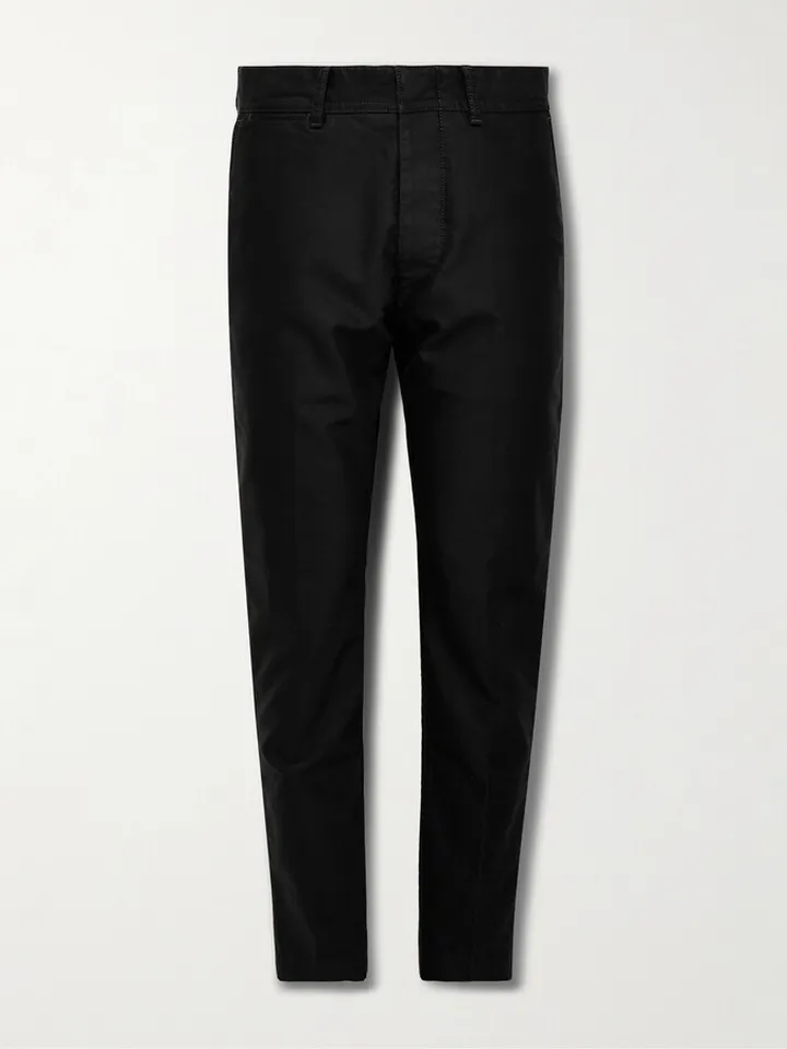 Slim-Fit Cotton Chinos