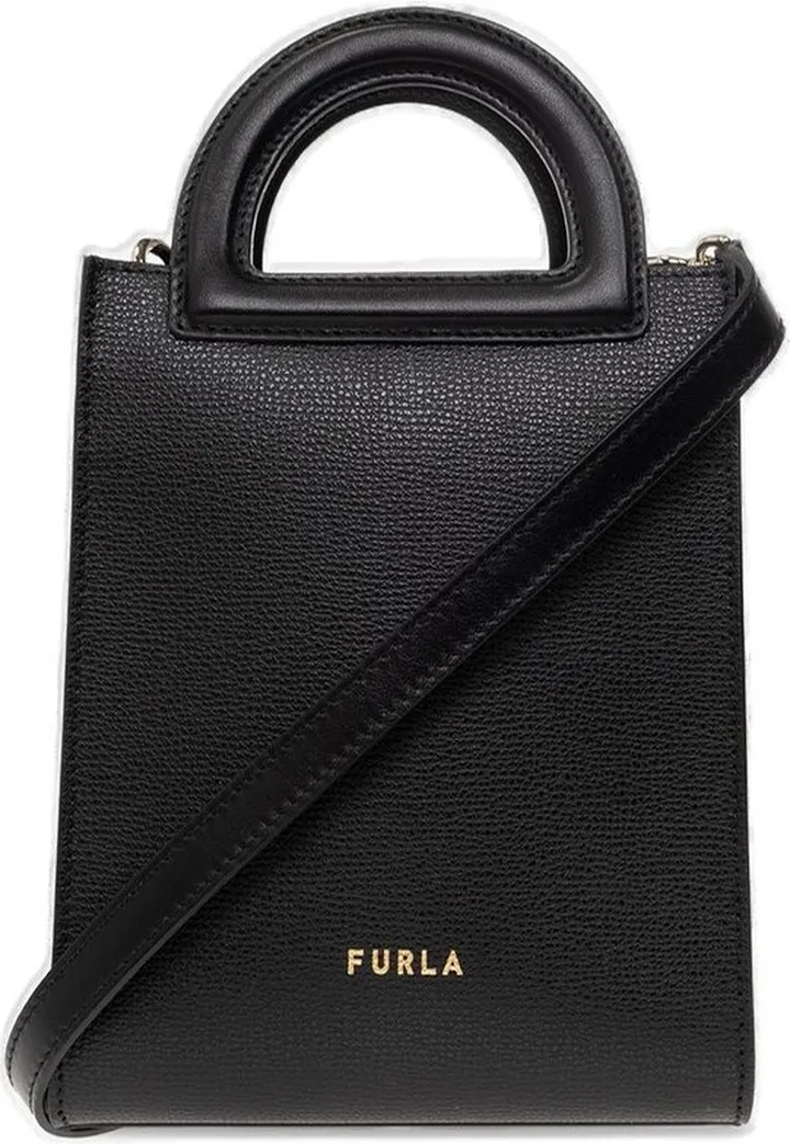 Furla Dara Logo Plaque Mini Tote Bag