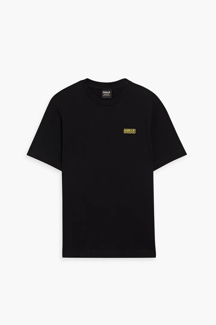Printed cotton-jersey T-shirt