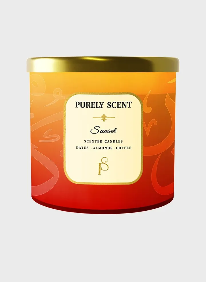 Sunset 100% Soy Wax Candle