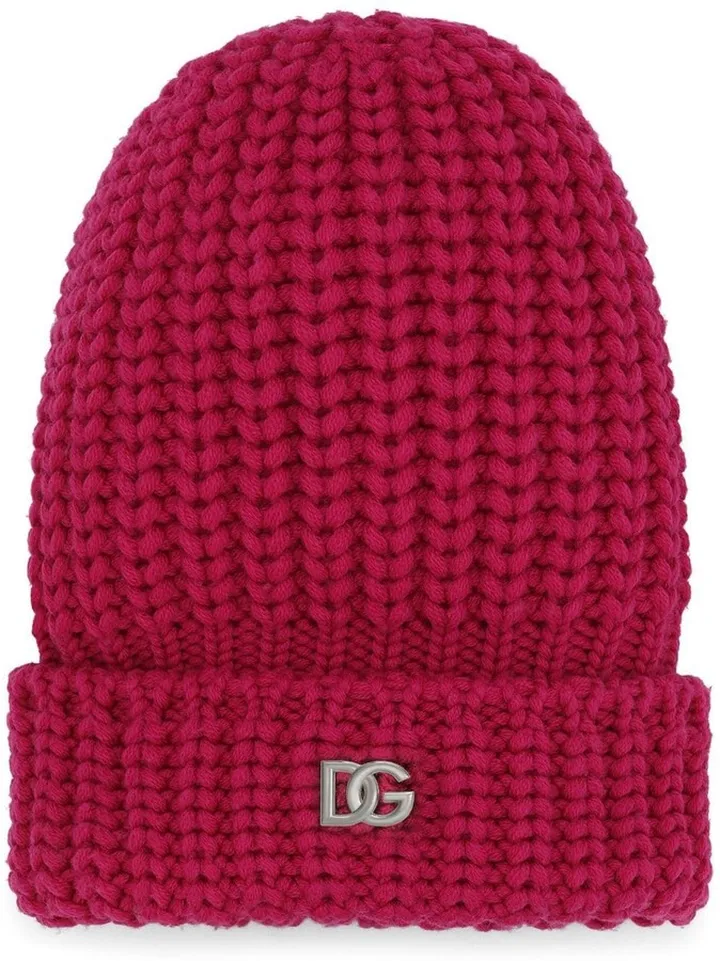 Logo Chunky-Knit Beanie