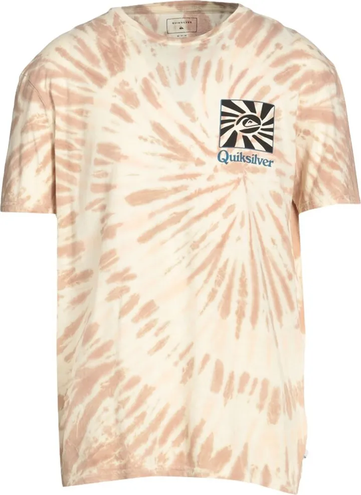 Qs T-shirt Peaceful Life Ss T-shirt Beige