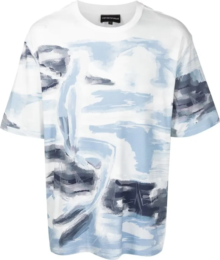 graphic-print T-shirt