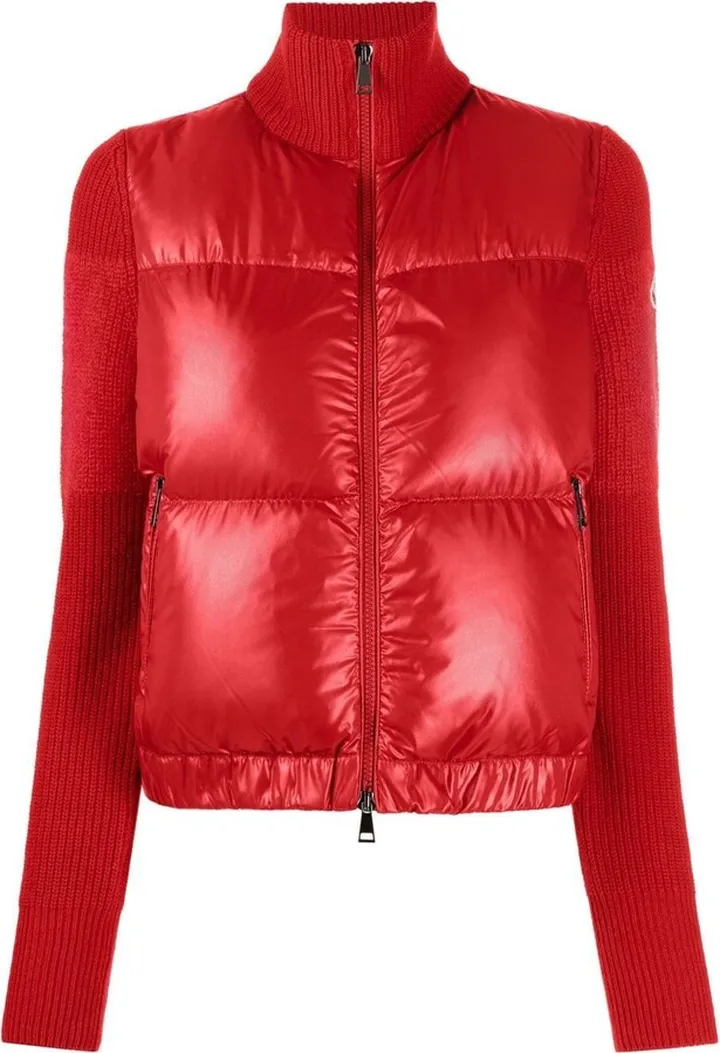 Polished-Finish Padded Jacket