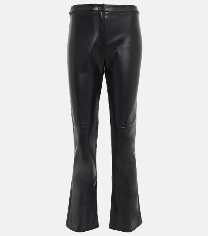 Karub cropped faux leather pants