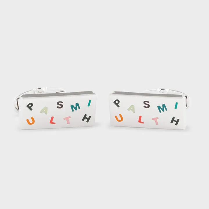 Paul Smith Letters Cufflinks
