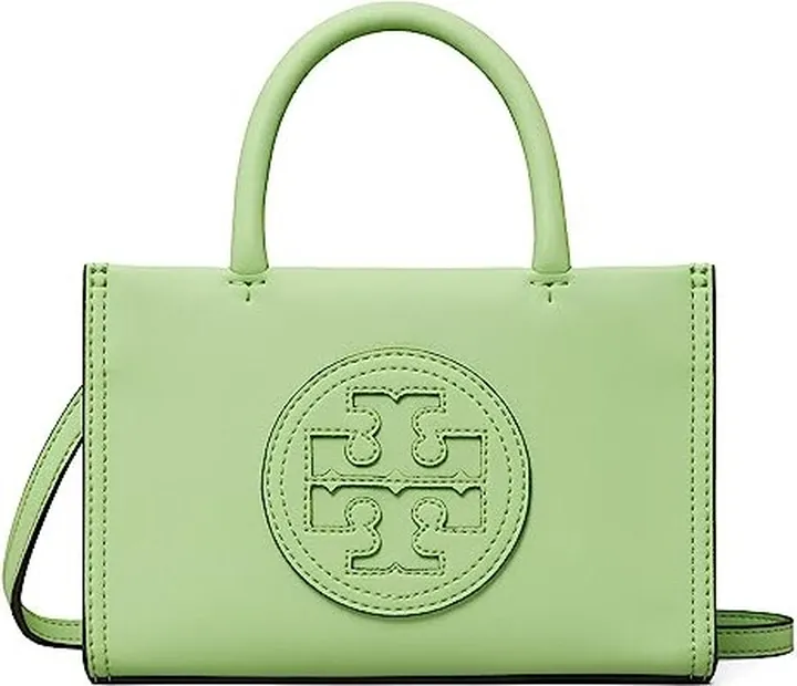 Tory Burch Ella Bio Mini Tote (Mint Leaf) Handbags