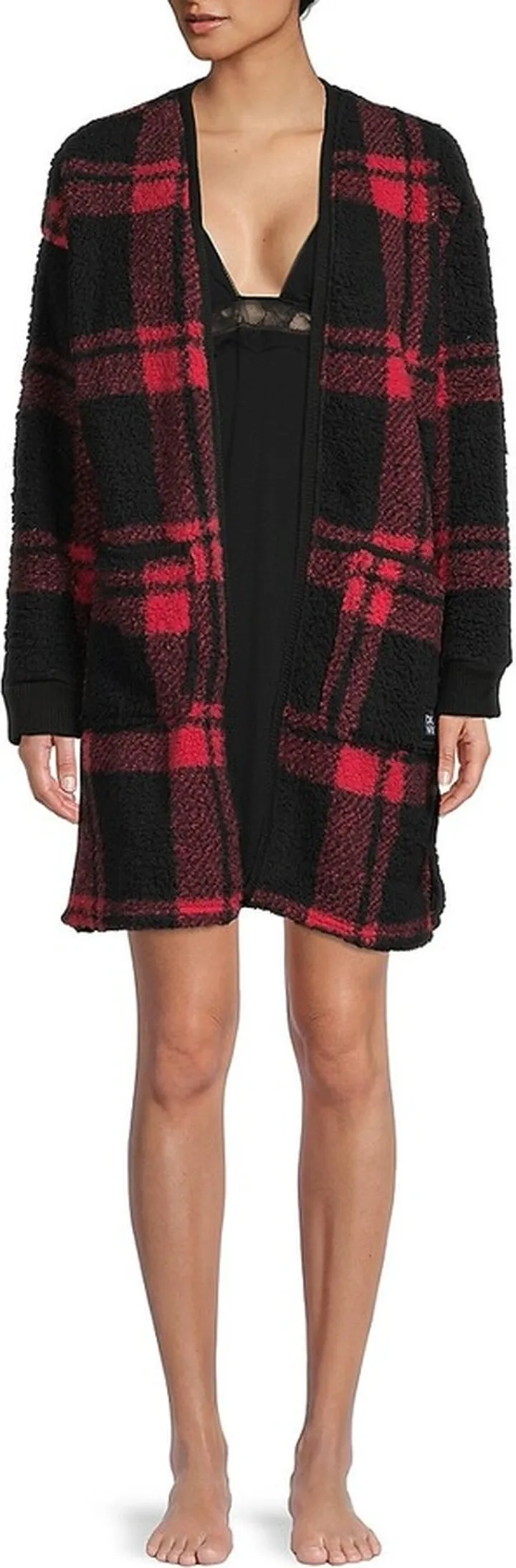 Faux Shearling Robe