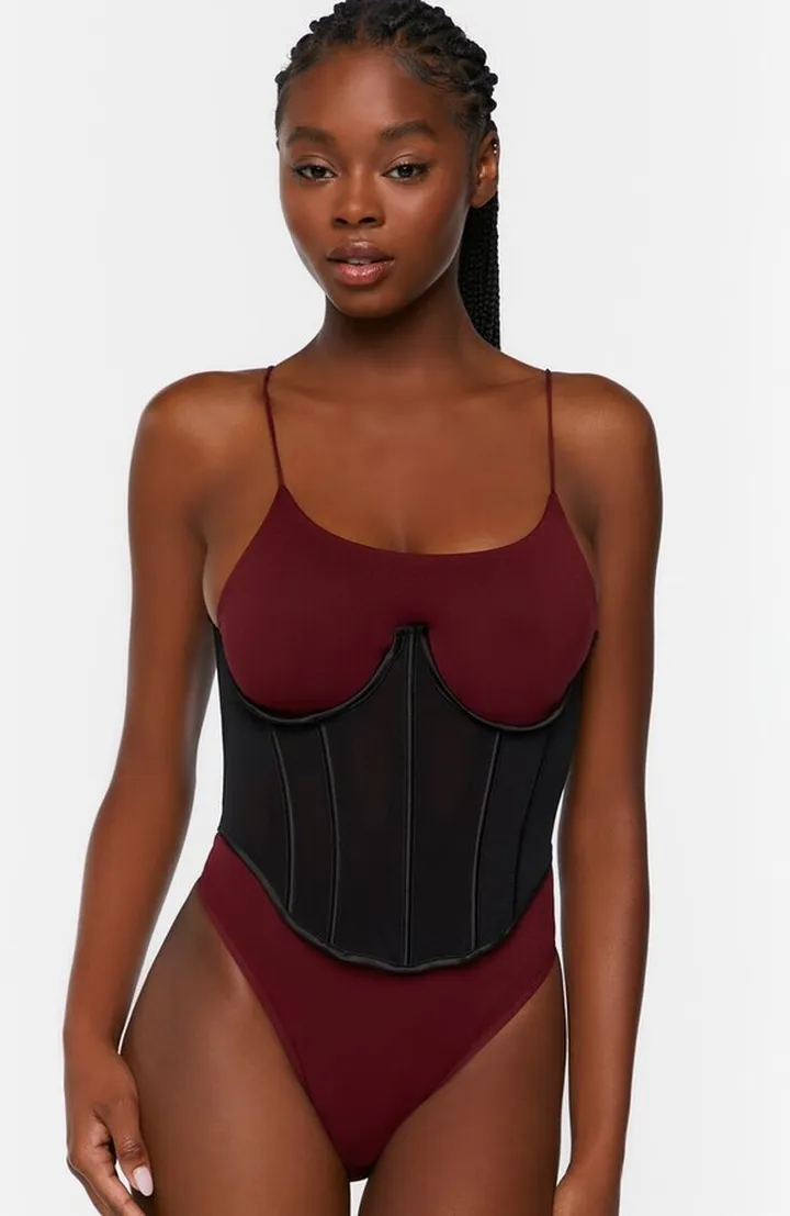 Mesh Lingerie Corset