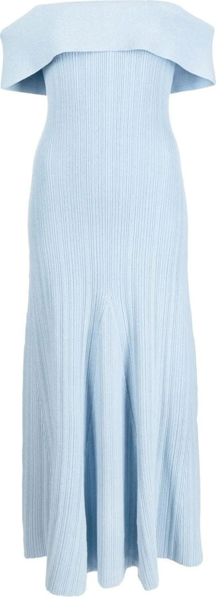 Off-Shoulder Midi Dress