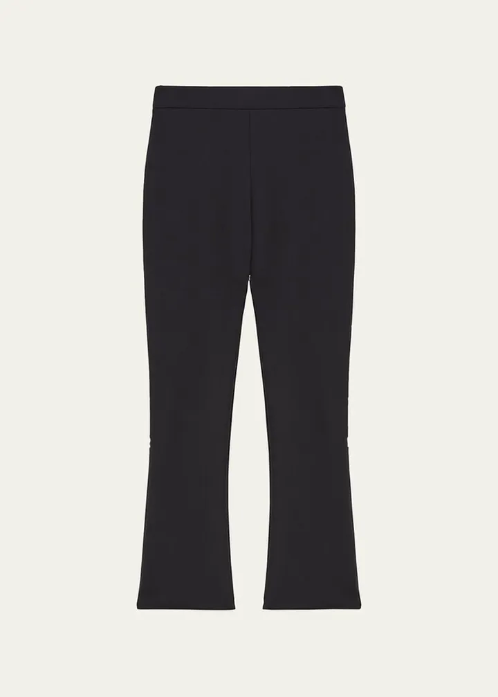 Slim Cropped Scuba Kick Pants