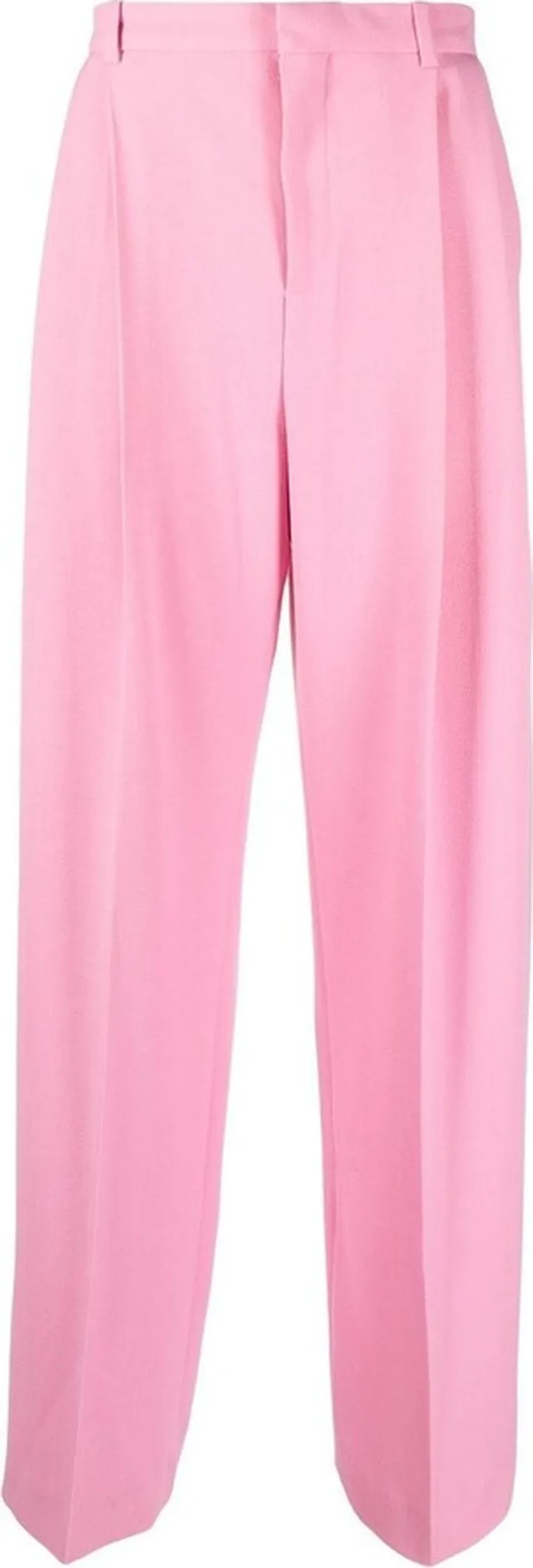 High-Waist Wide-Leg Trousers
