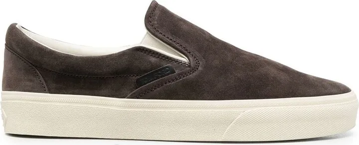 Suede Slip-On Sneakers