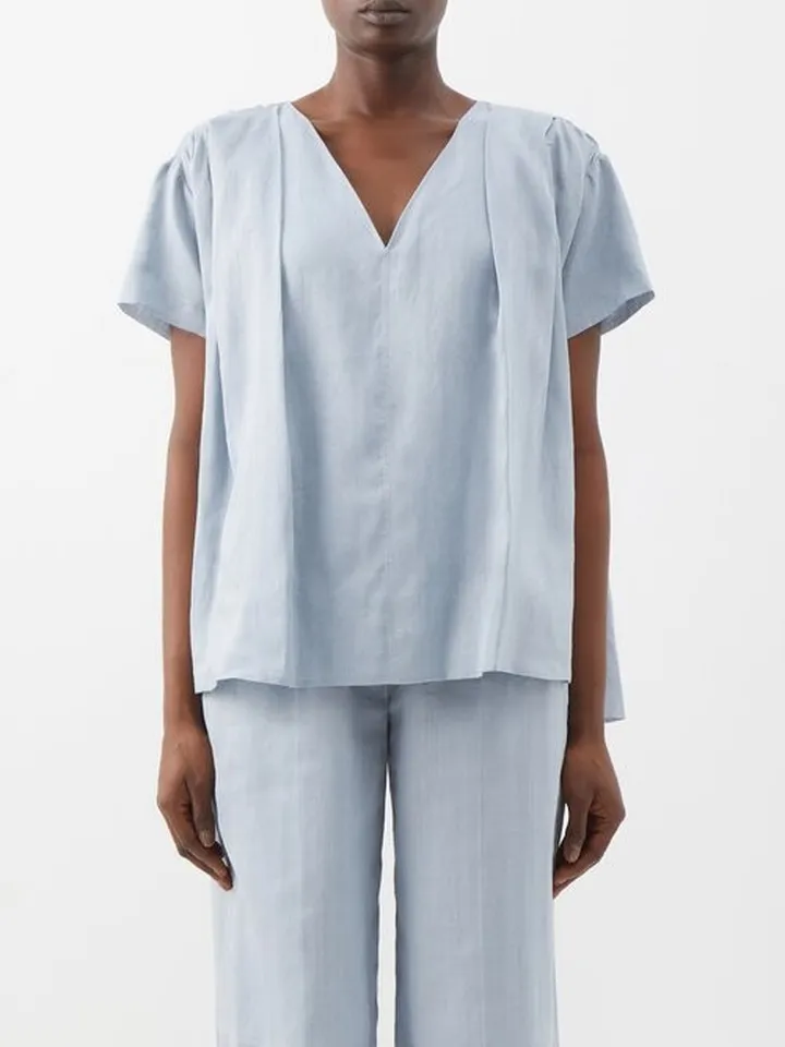 Fletcher Ramie Blouse