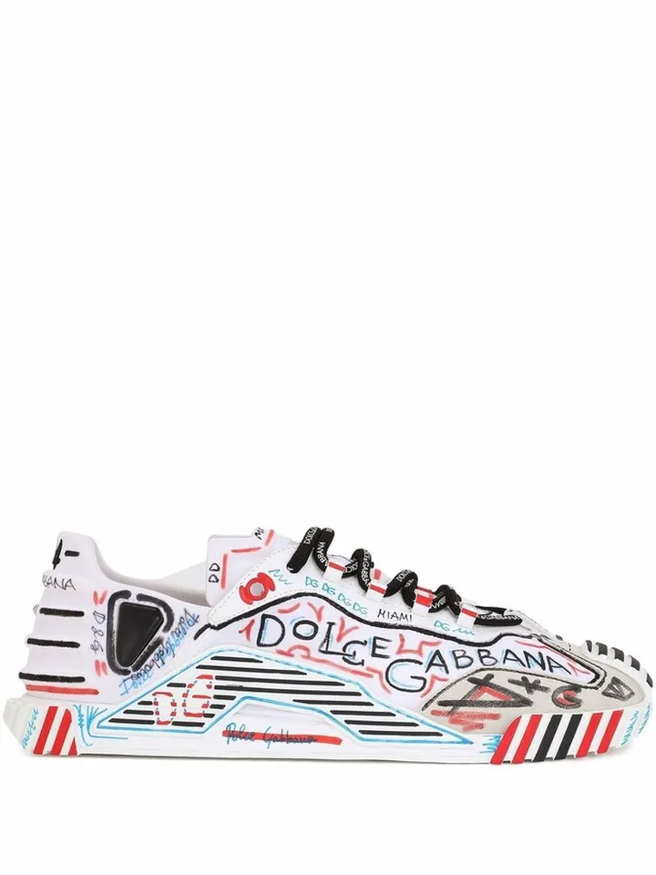 Miami NS1 hand-painted sneakers