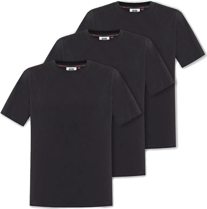GCDS Three Packs Crewneck T-Shirt