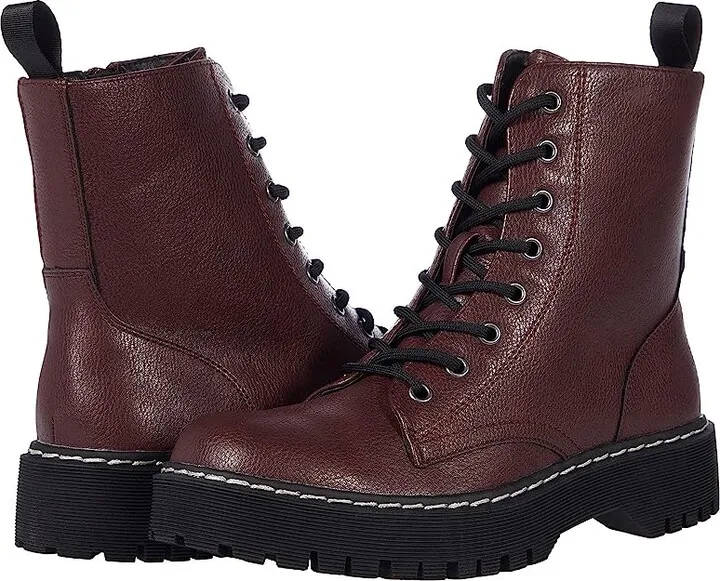 UNIONBAY Hayden (Burgundy) Women's Dress Lace-up Boots